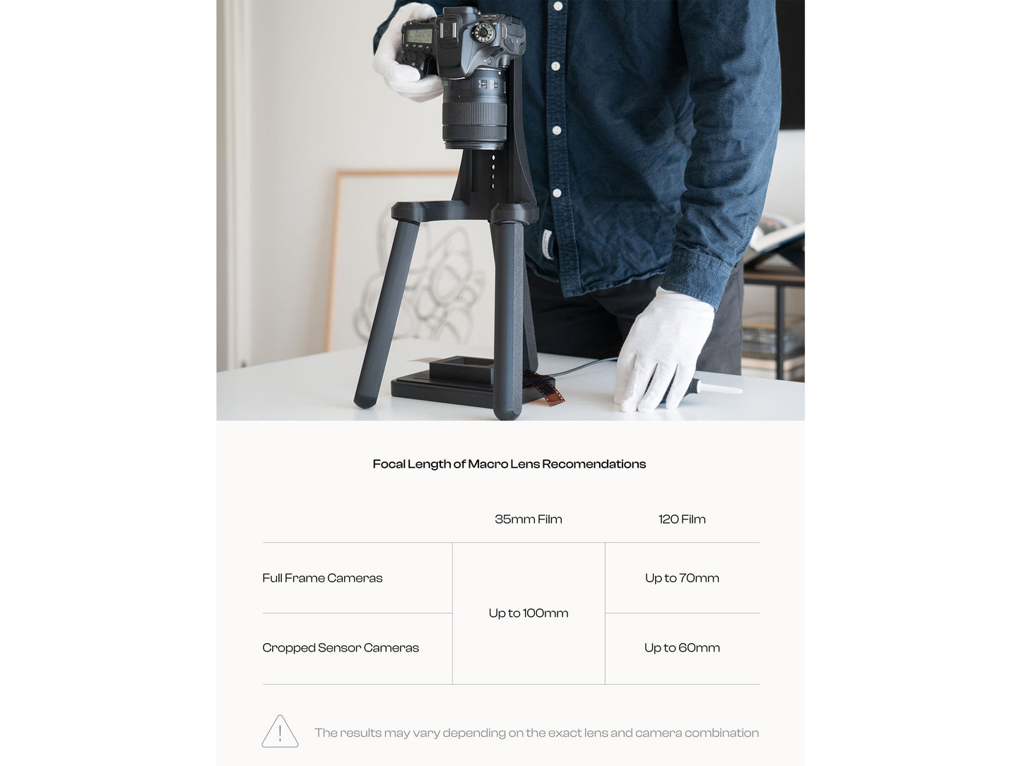 The TriStand - Copy stand